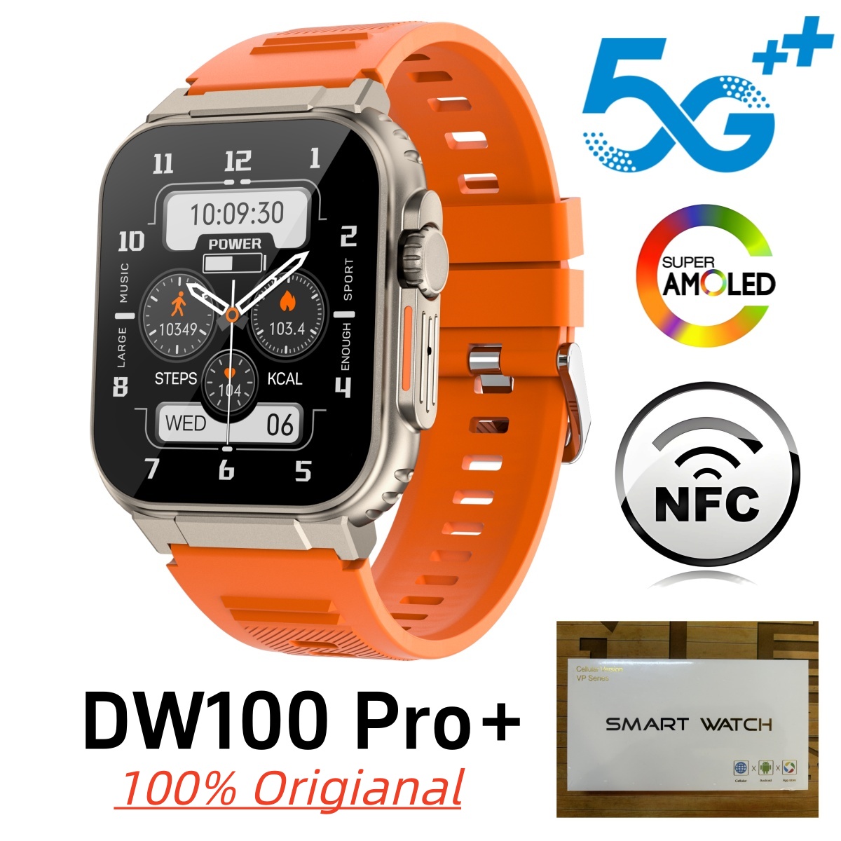 Fall Detection Watch - Nowy smartwatch DW100 Pro + Plus