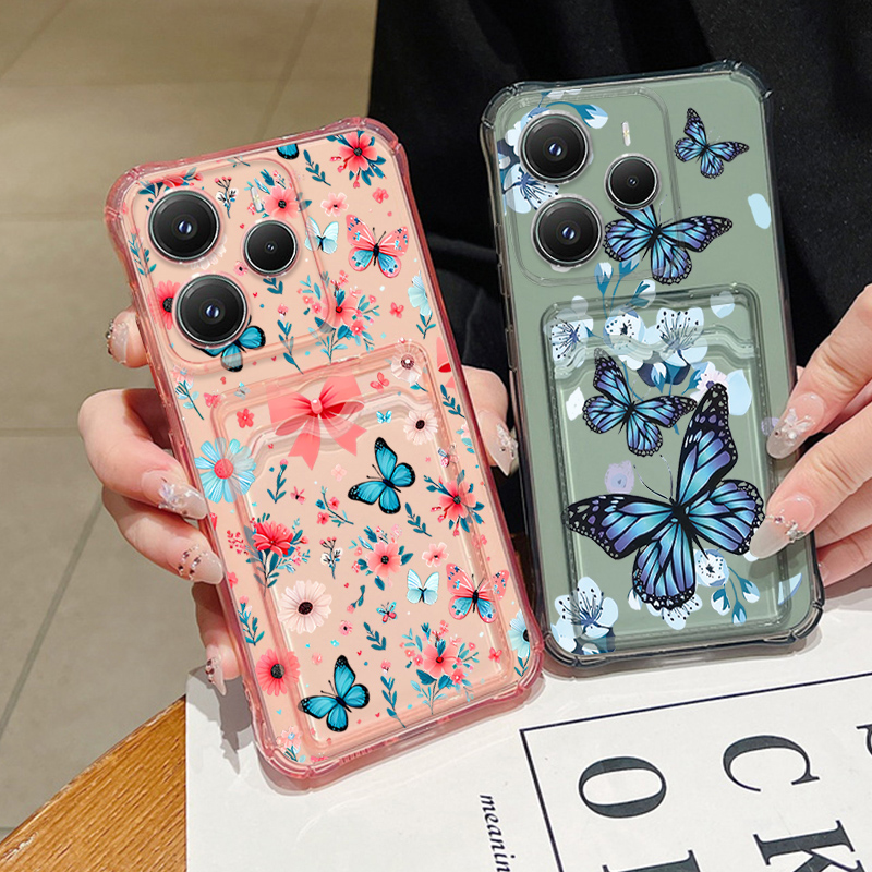 Xiaomi Redmi Note 14 - Miękkie etui z TPU z miejscem