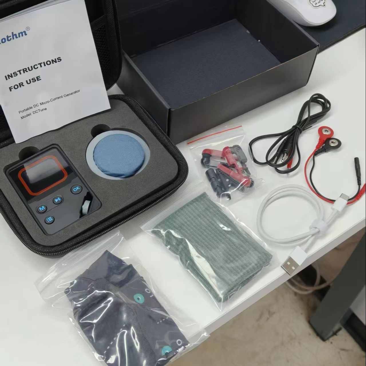 Light Therapy Glasses - Urządzenie do masażu TDCS 2026, zestaw