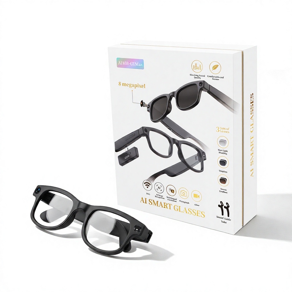 Smart Glasses Lens - Inteligentne okulary AI z 2026 roku,
